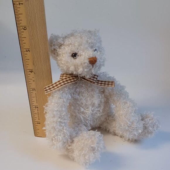Gund Half Pint Small Ivory Bear Plush Toy - Picture 5 of 12
